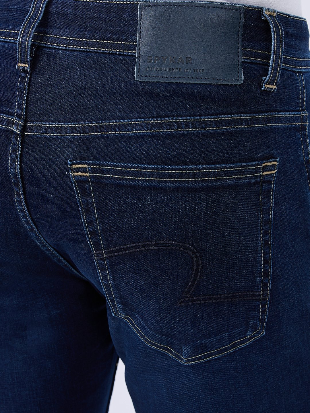 Men Kano Jeans Slim Fit Blue Low Rise - Image 8