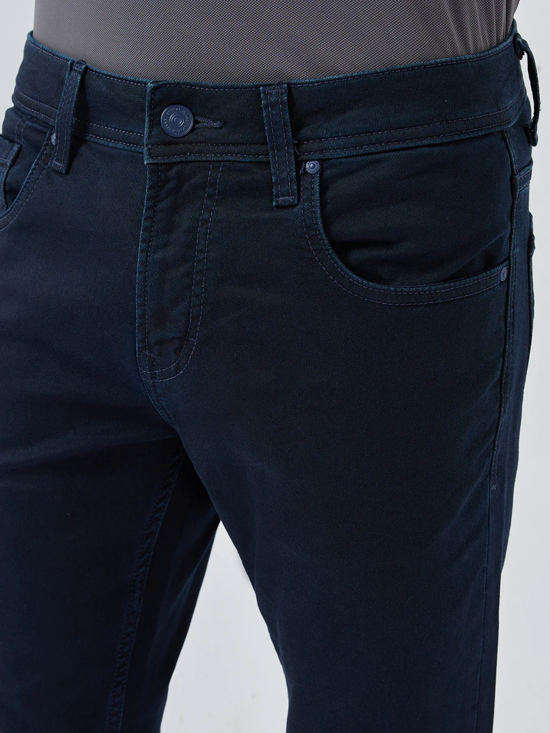 Men Diego Jeans Super Slim Fit Blue Low Rise - Image 6