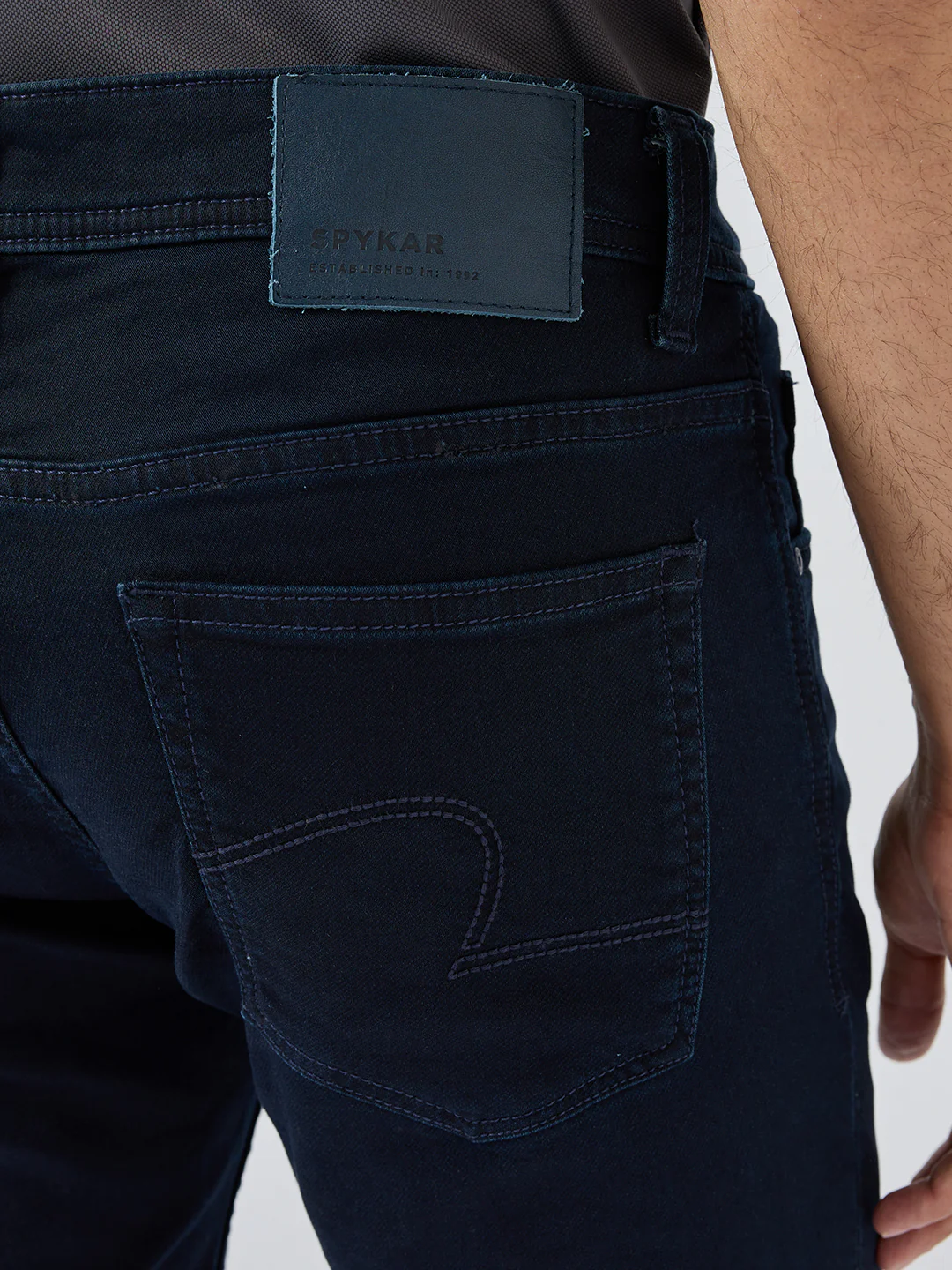 Men Diego Jeans Super Slim Fit Blue Low Rise - Image 7