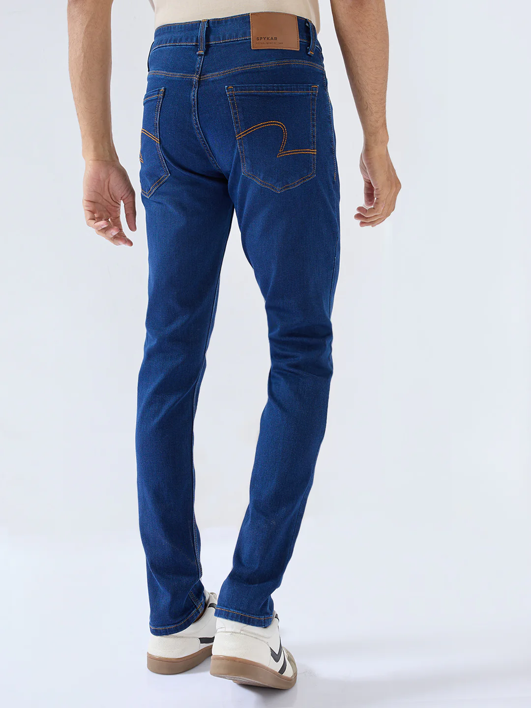 Men Diego Jeans Super Slim Fit Dark Blue Low Rise - Image 5