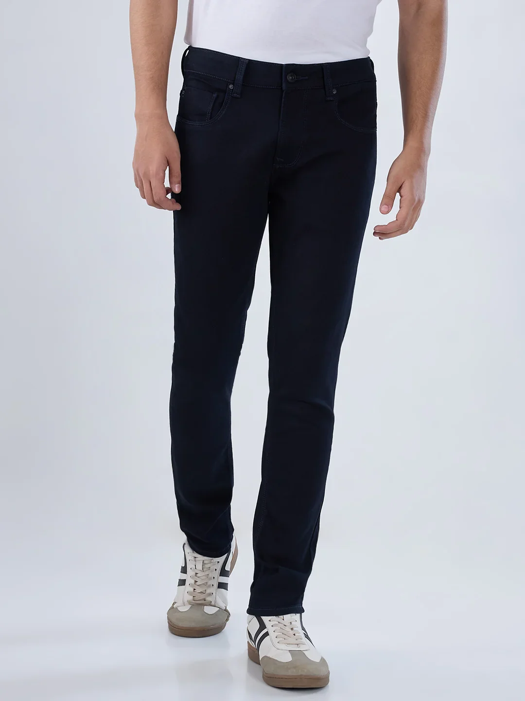 Men Diego Jeans Super Slim Fit Blue Low Rise - Image 2