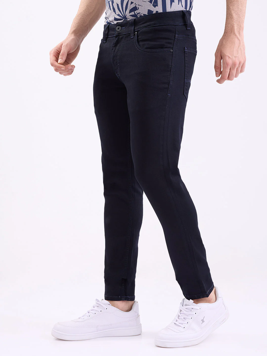 Men Diego Jeans Super Slim Fit Blue Low Rise - Image 4