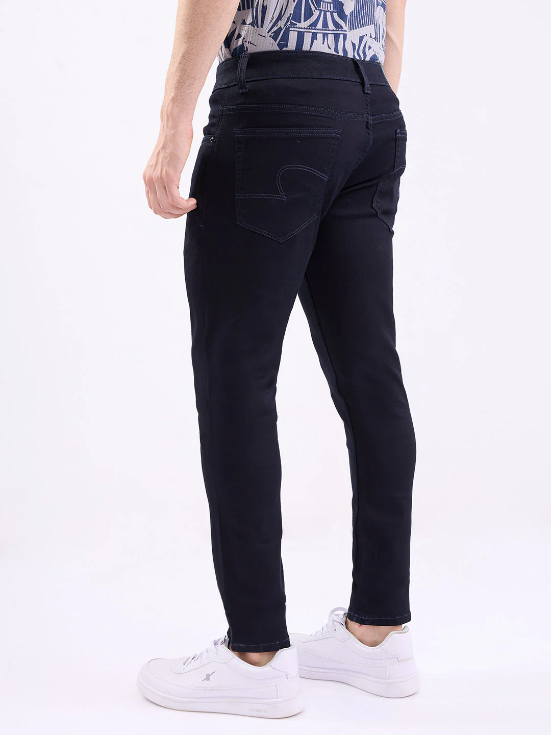 Men Diego Jeans Super Slim Fit Blue Low Rise - Image 5
