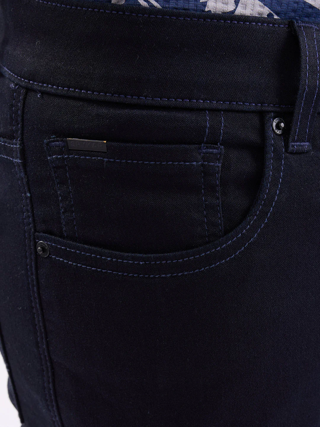 Men Diego Jeans Super Slim Fit Blue Low Rise - Image 6