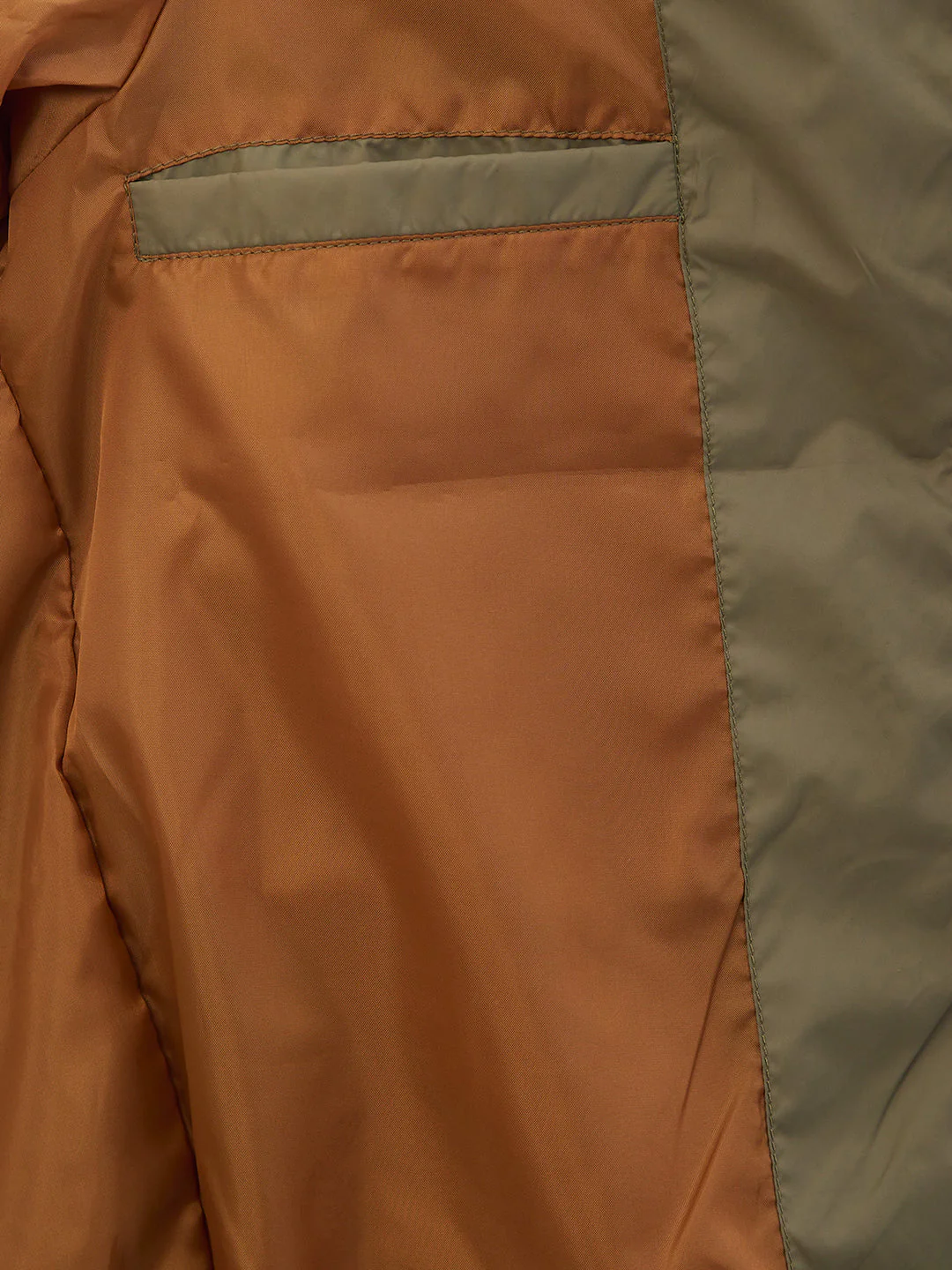 Men Jacket Green Straight Fit - Image 9