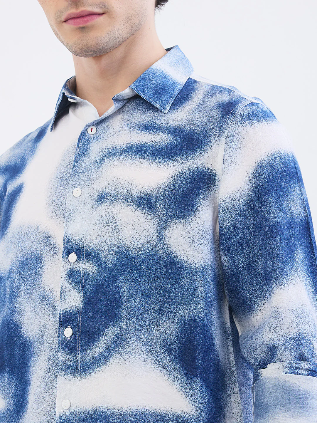 Men Shirt White Slim Fit - Image 6