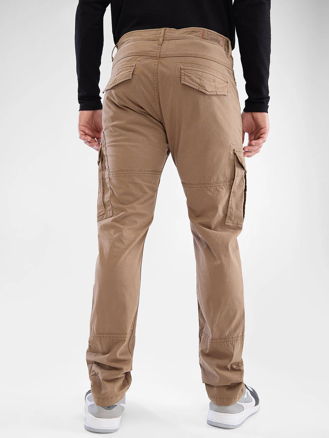 Men Trouser Cargo Fit Mid Rise - Image 3