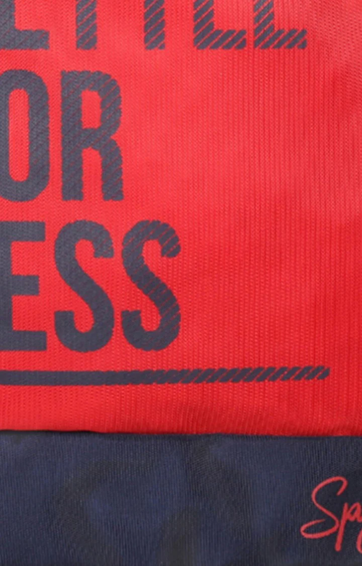 Red Print Backpack - Image 5