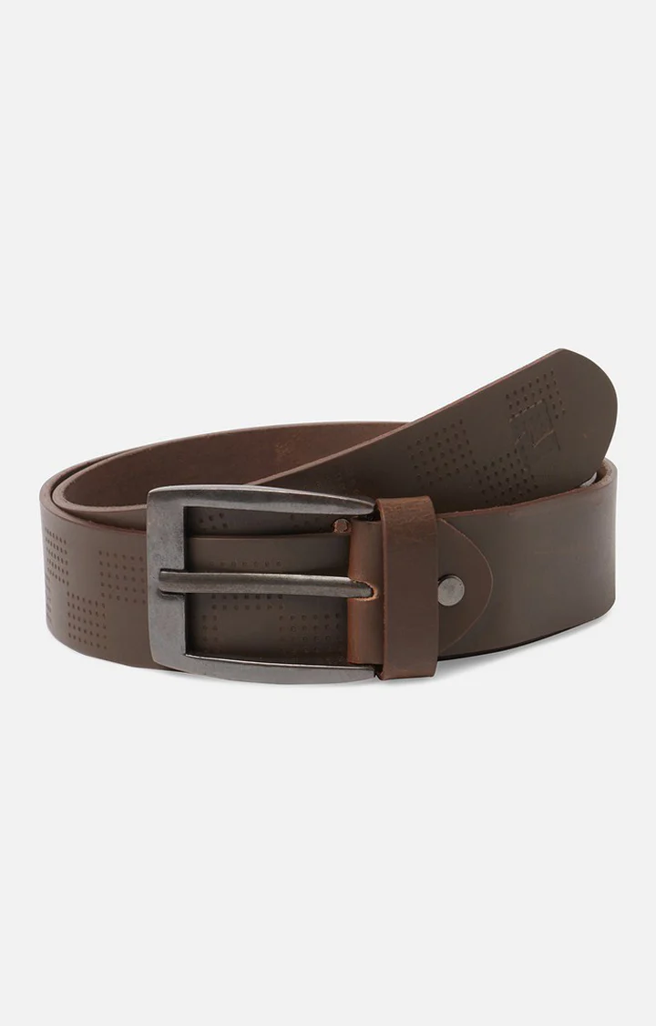 Brown Genuine Leather Belt