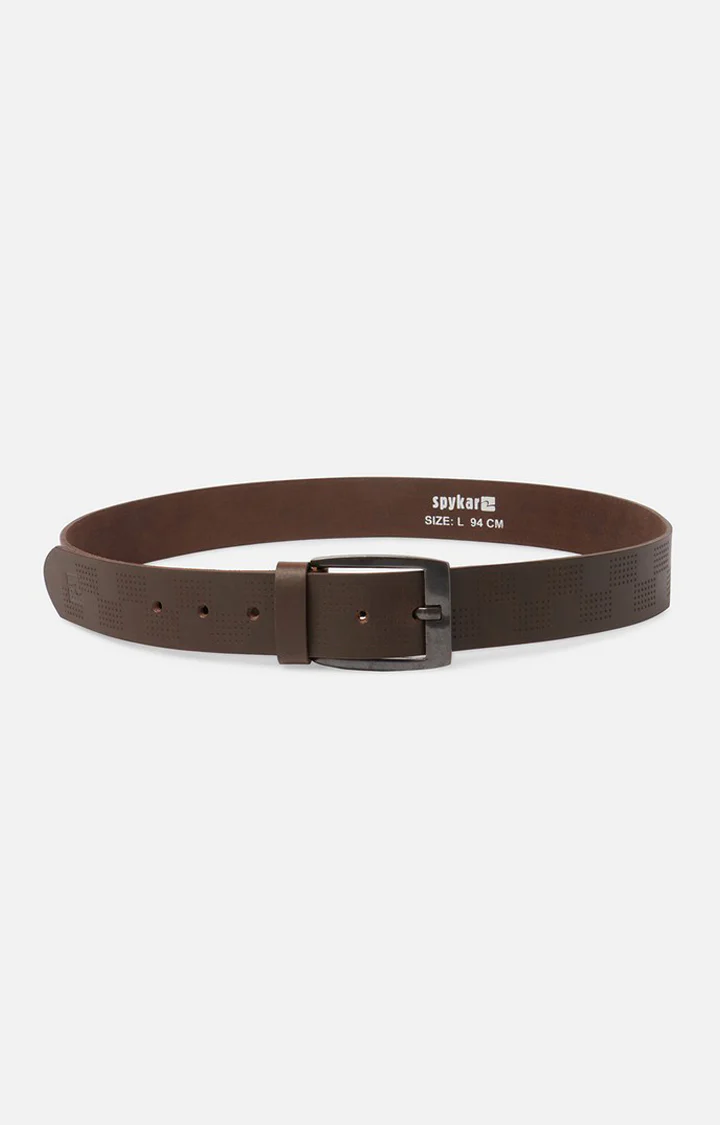 Brown Genuine Leather Belt - Image 3