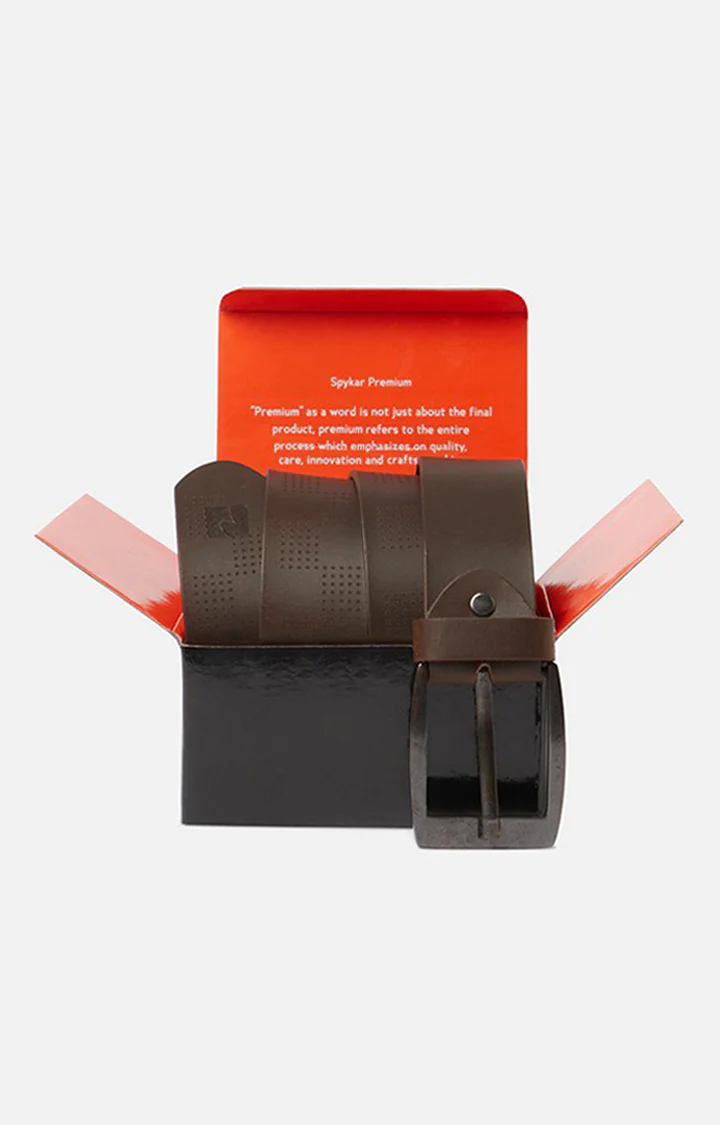 Brown Genuine Leather Belt - Image 6