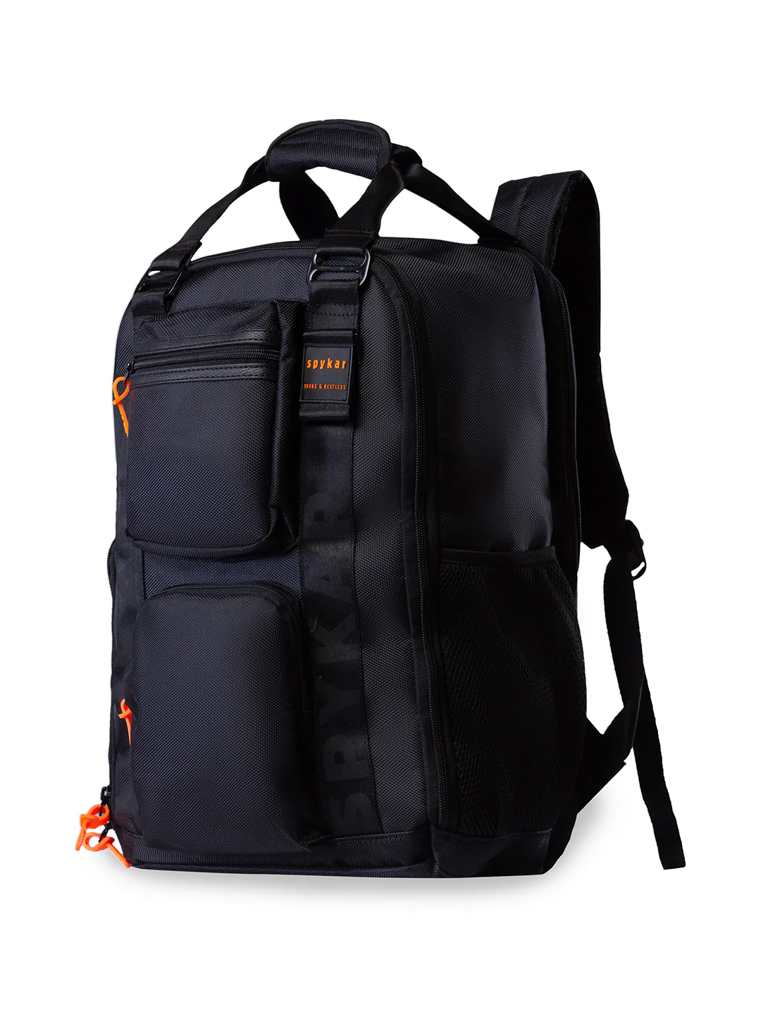 Men Black Casual Traveler Backpack