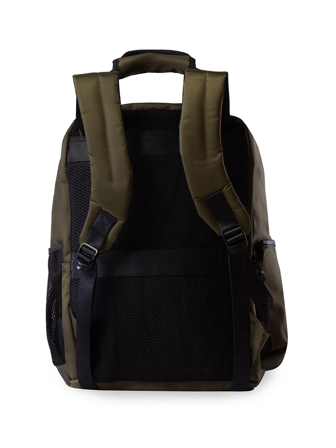 Men Olive Polyester Backpack - Image 4
