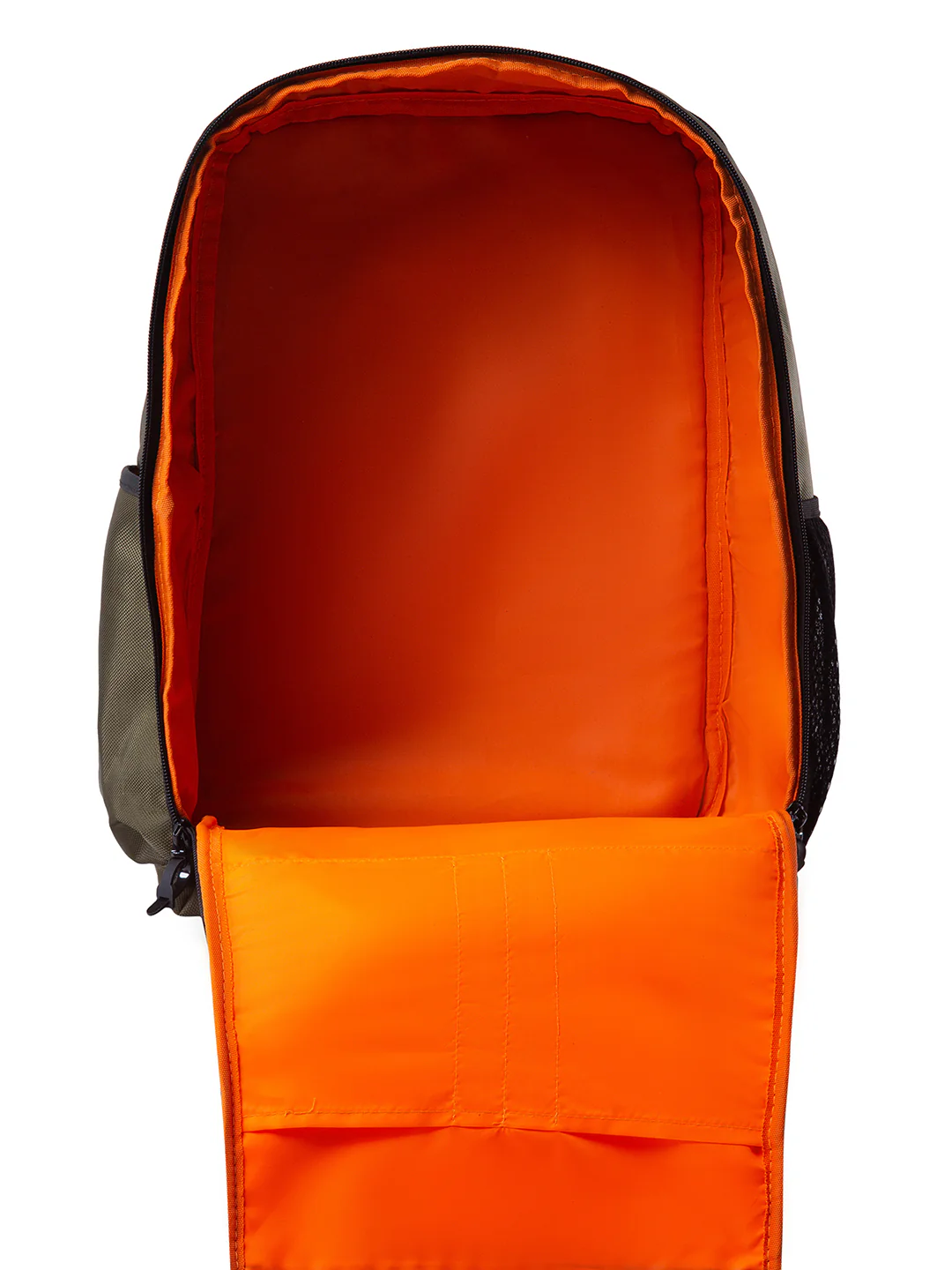 Men Olive Polyester Backpack - Image 5