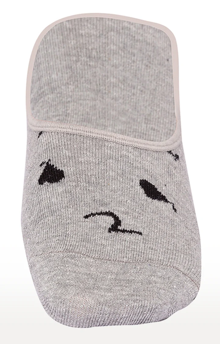 Pack Of 2 Navy And Grey Printed Socks - Image 4