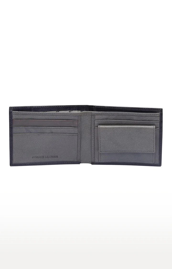 Men Black Genuine Leather Wallet - Image 3