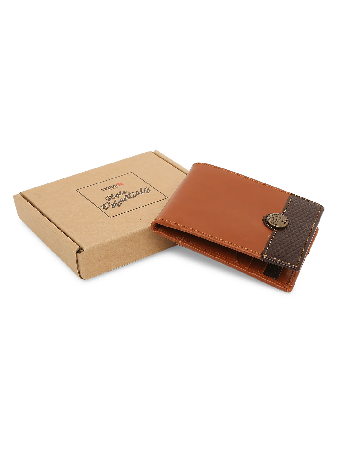 Tan Leather Wallet - Image 7