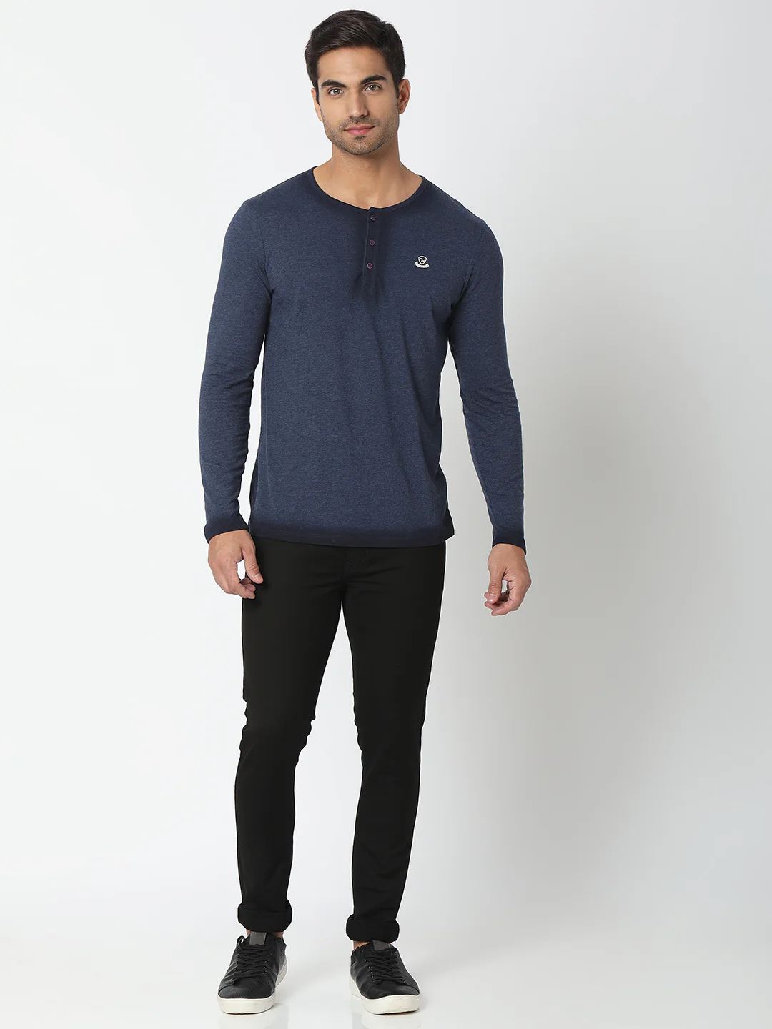 Men Diego Jeans Supper Slim Fit Black Low Rise
