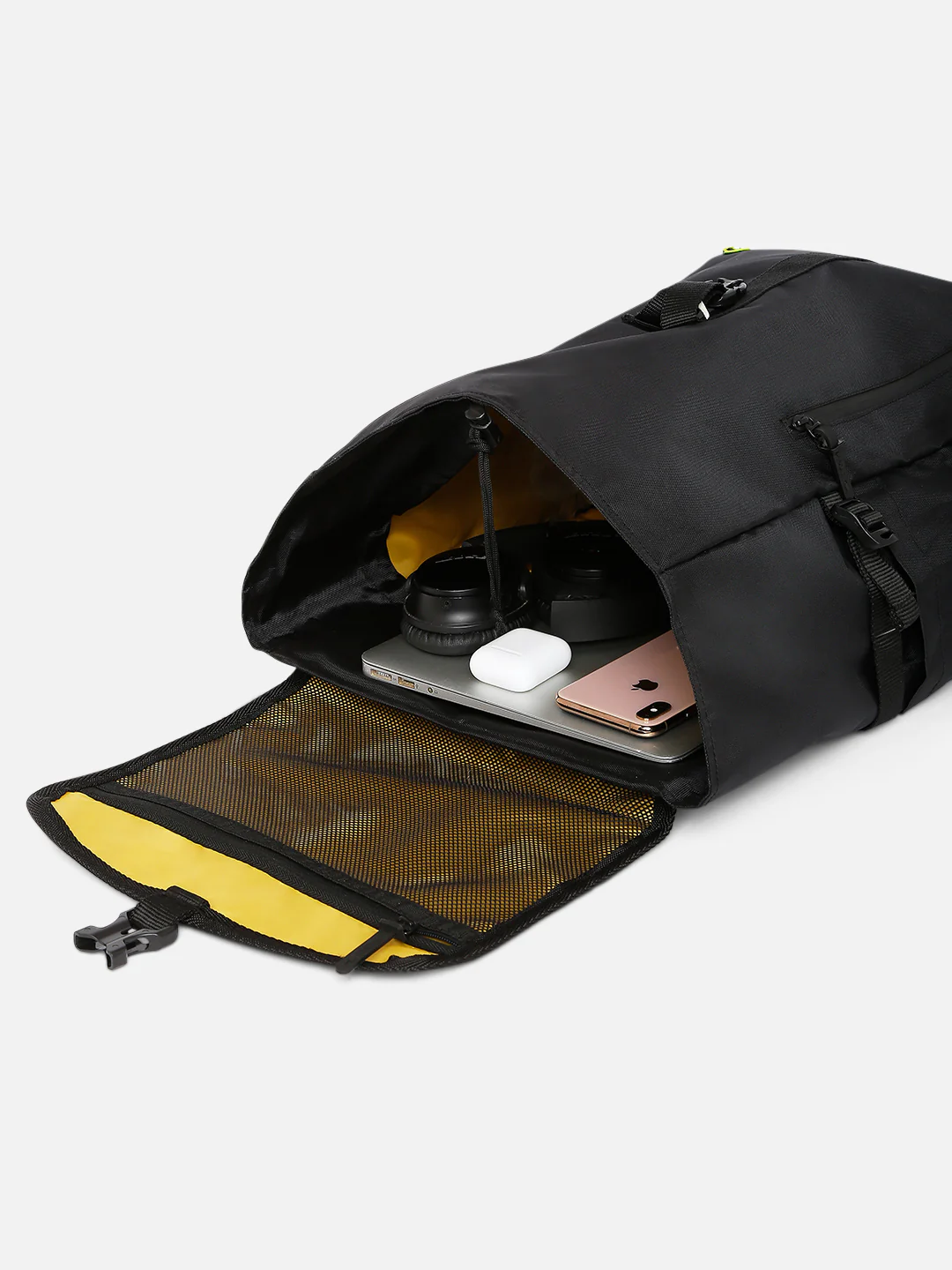 Black Neon Traveler Backpack - Image 8