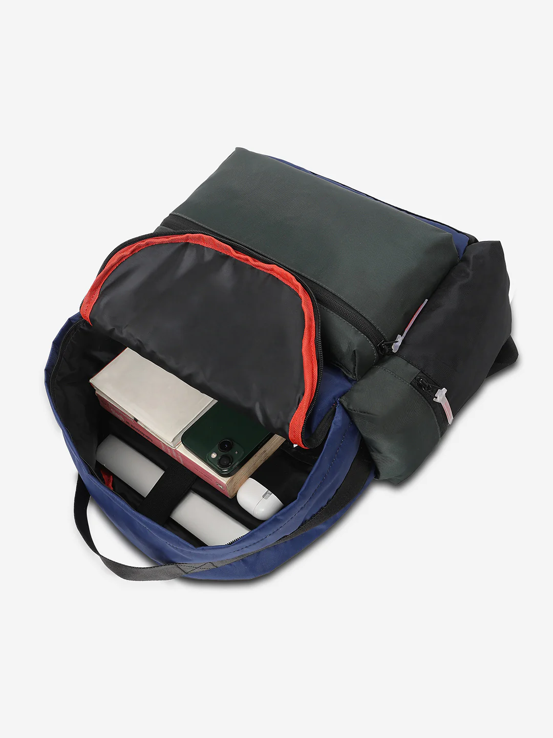 Unisex Olive Backpack - Image 7