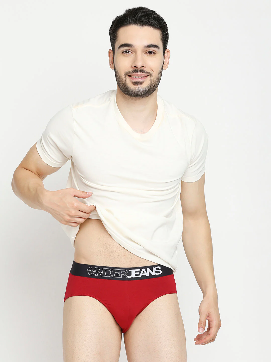 Underjeans Pack Of 2 Cotton Blend Briefs - Image 2