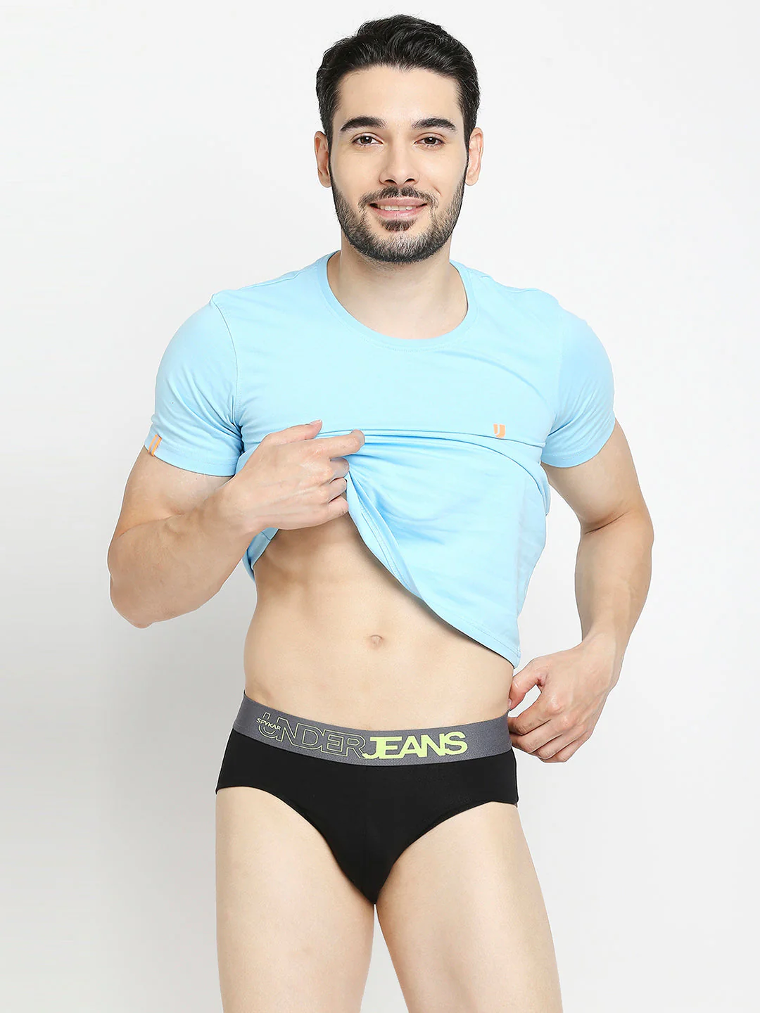Underjeans Pack Of 2 Cotton Blend Briefs - Image 2