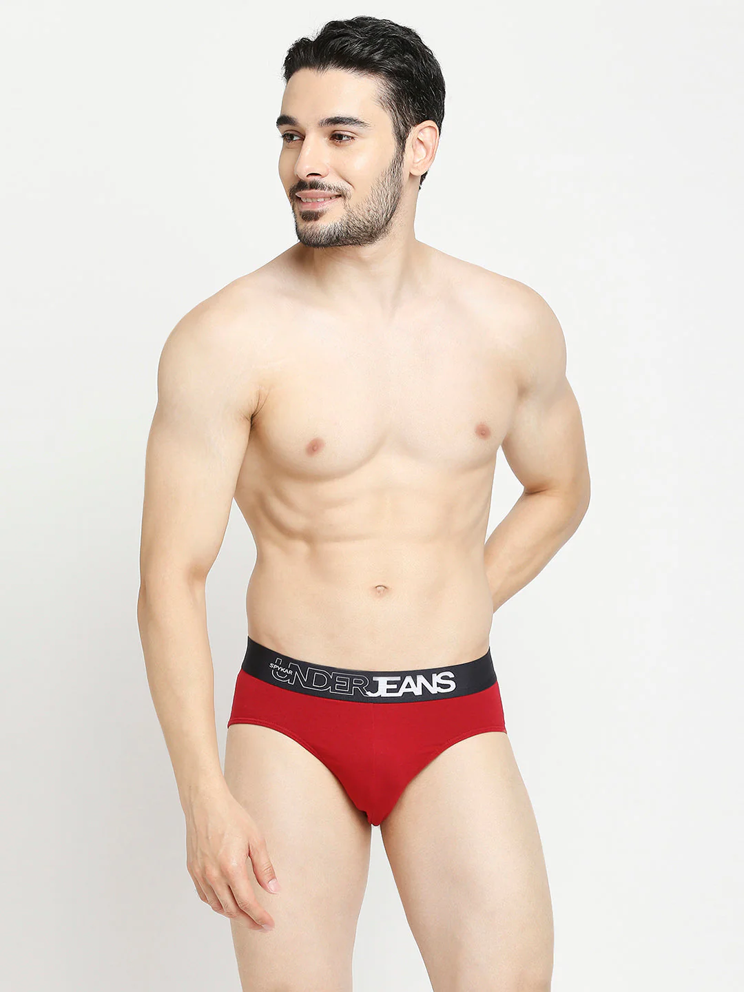 Underjeans Pack Of 2 Cotton Blend Briefs - Image 2