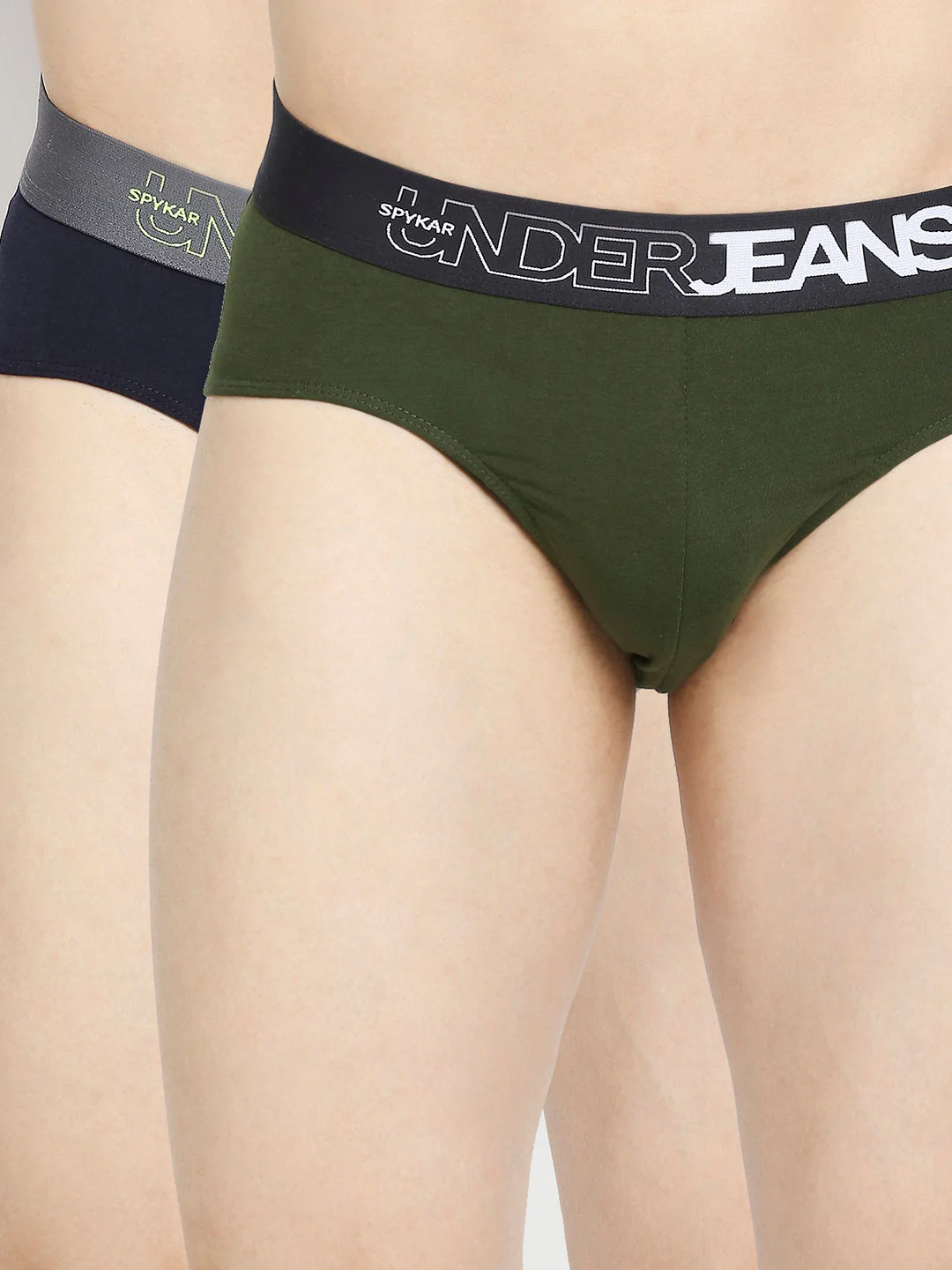 Underjeans Pack Of 2 Cotton Blend Briefs