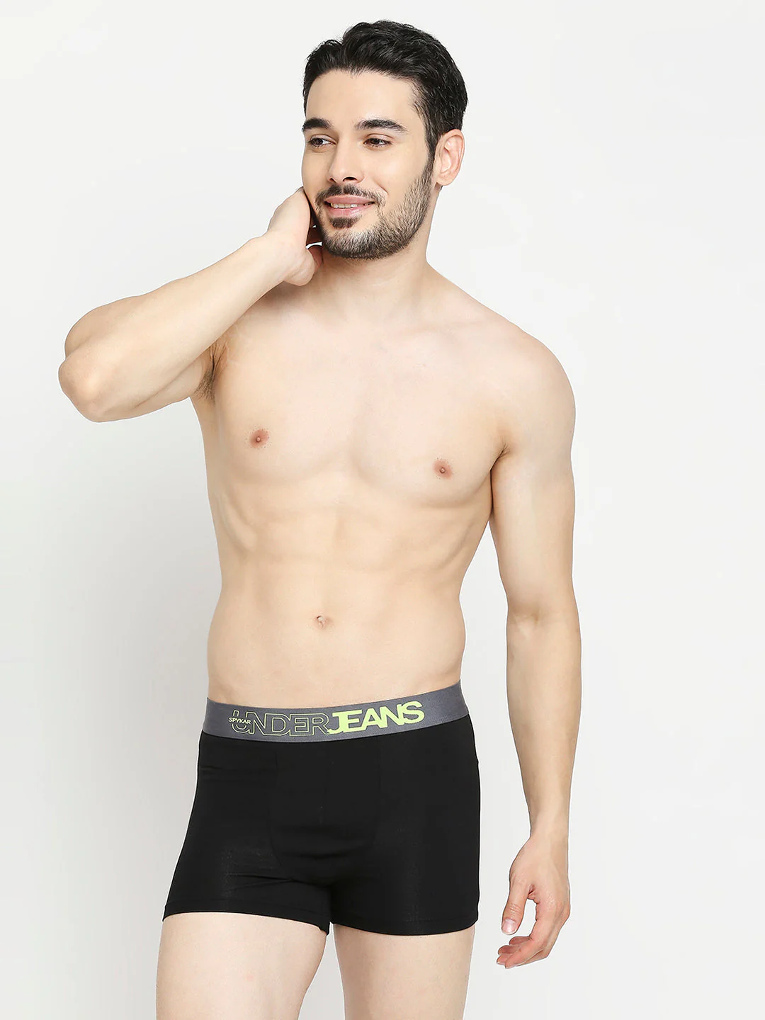 Underjeans Pack Of 2 Cotton Blend Trunks - Image 2