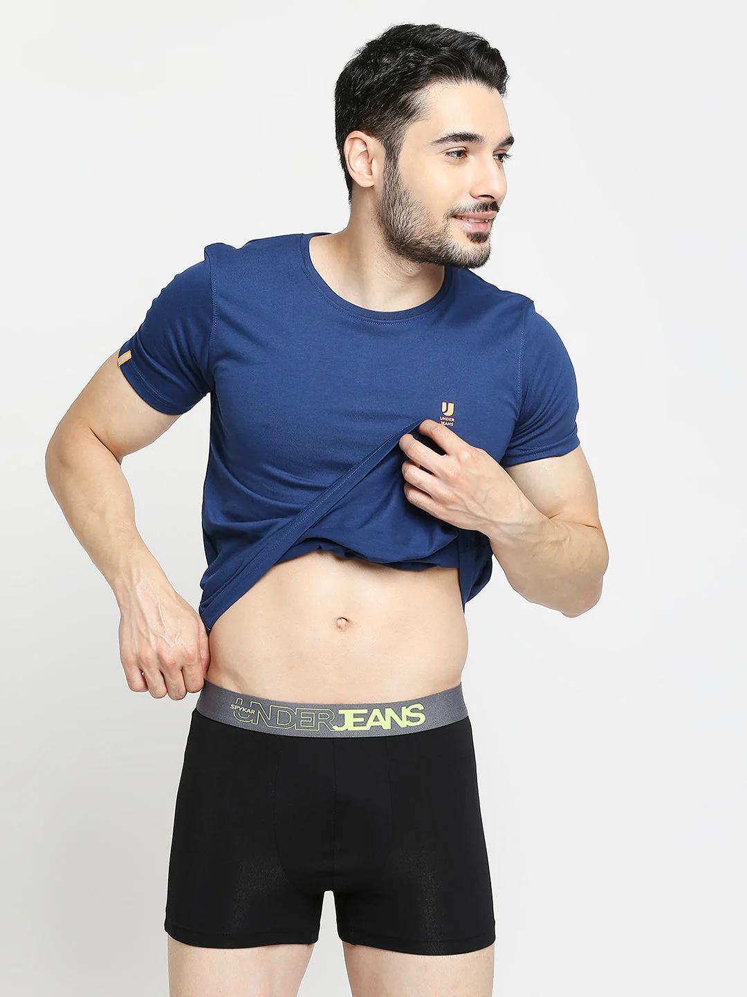 Underjeans Pack Of 2 Cotton Blend Trunks - Image 2