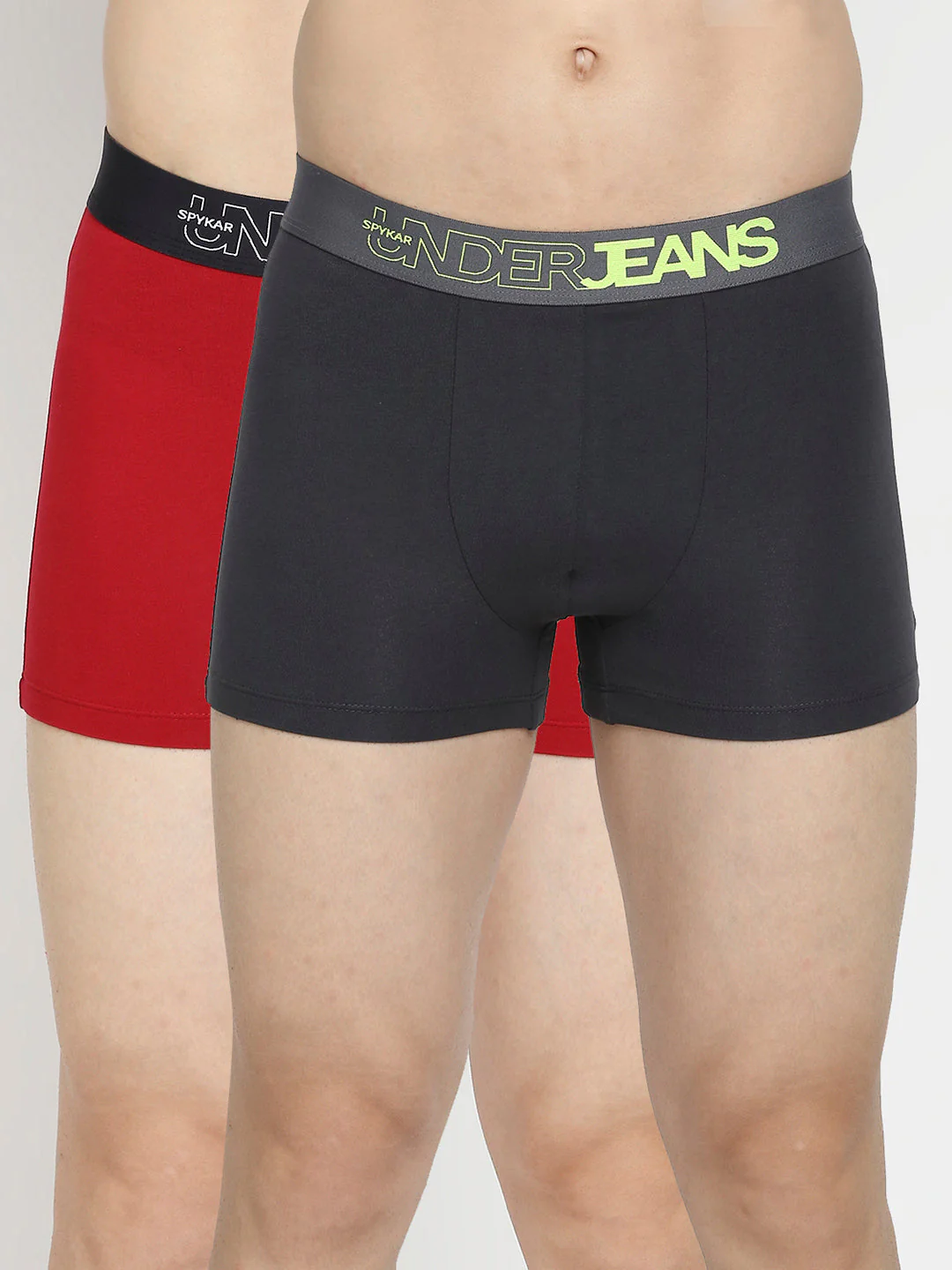 Underjeans Pack Of 2 Cotton Blend Trunks