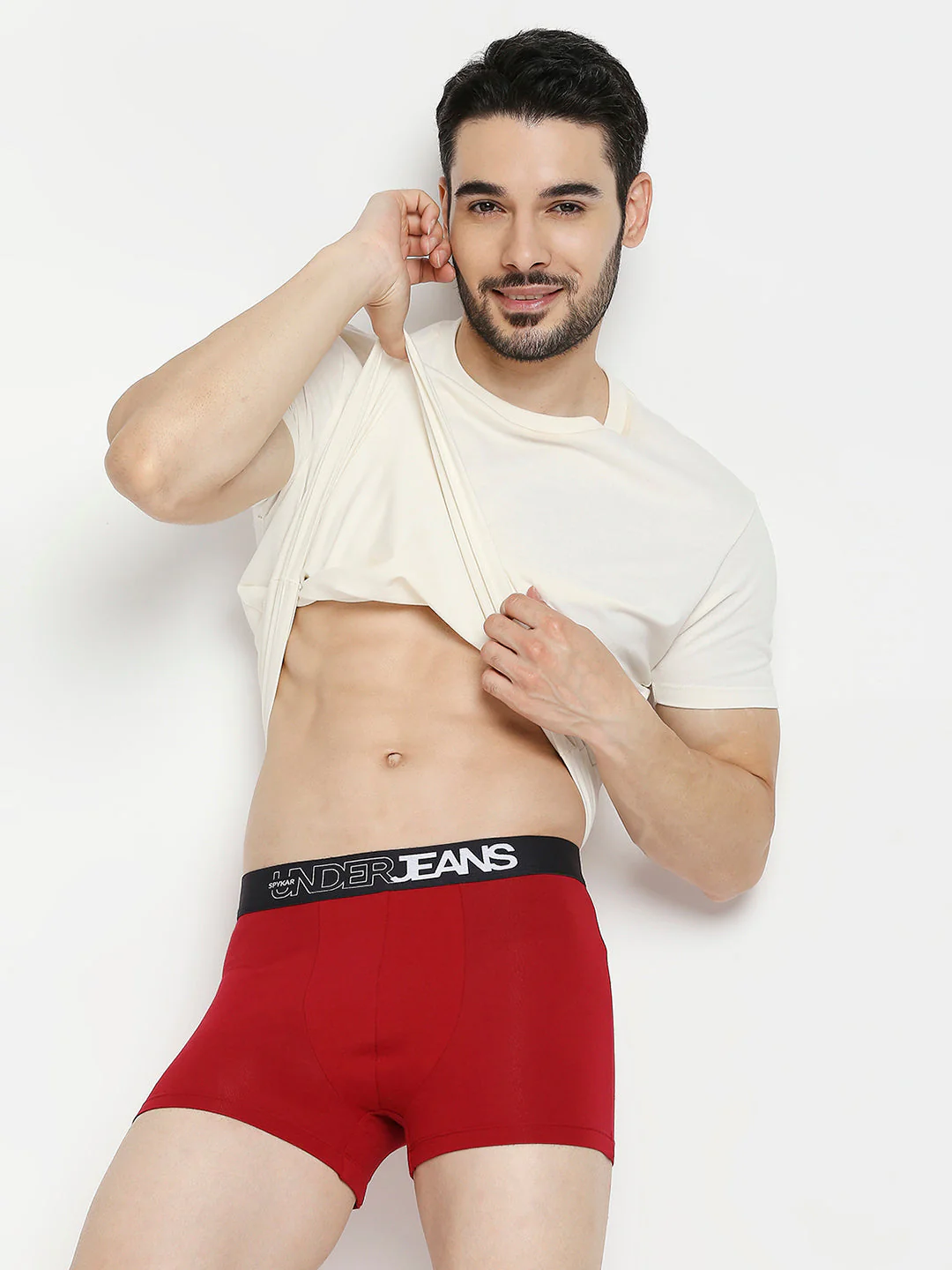 Underjeans Pack Of 2 Cotton Blend Trunks - Image 2