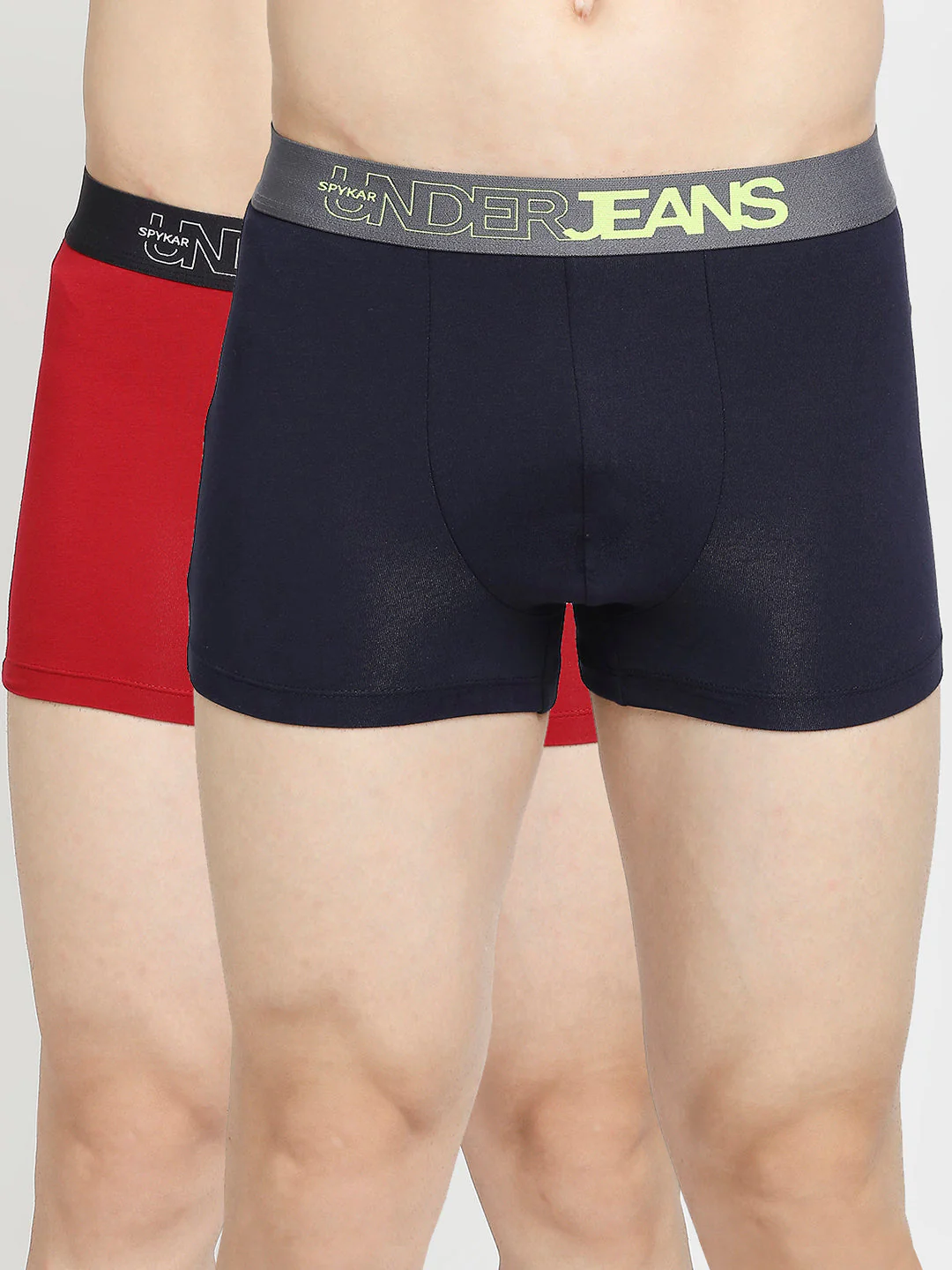 Underjeans Pack Of 2 Cotton Blend Trunks - Image 10
