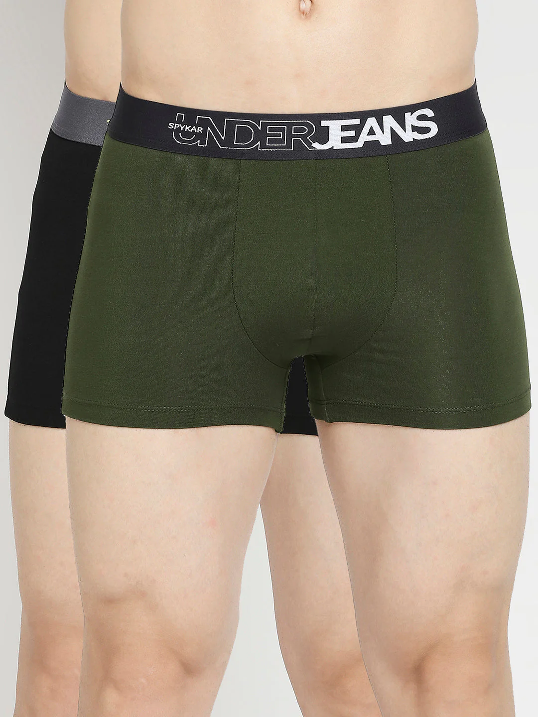 Underjeans Pack Of 2 Cotton Blend Trunks - Image 10