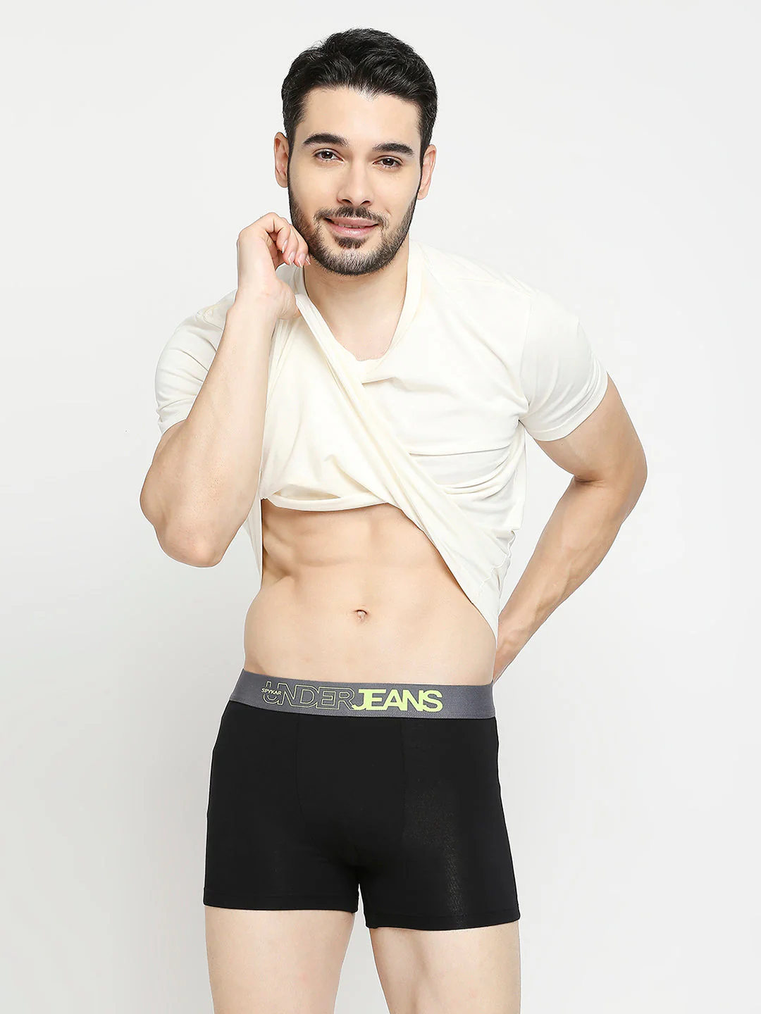 Underjeans Pack Of 2 Cotton Blend Trunks - Image 2