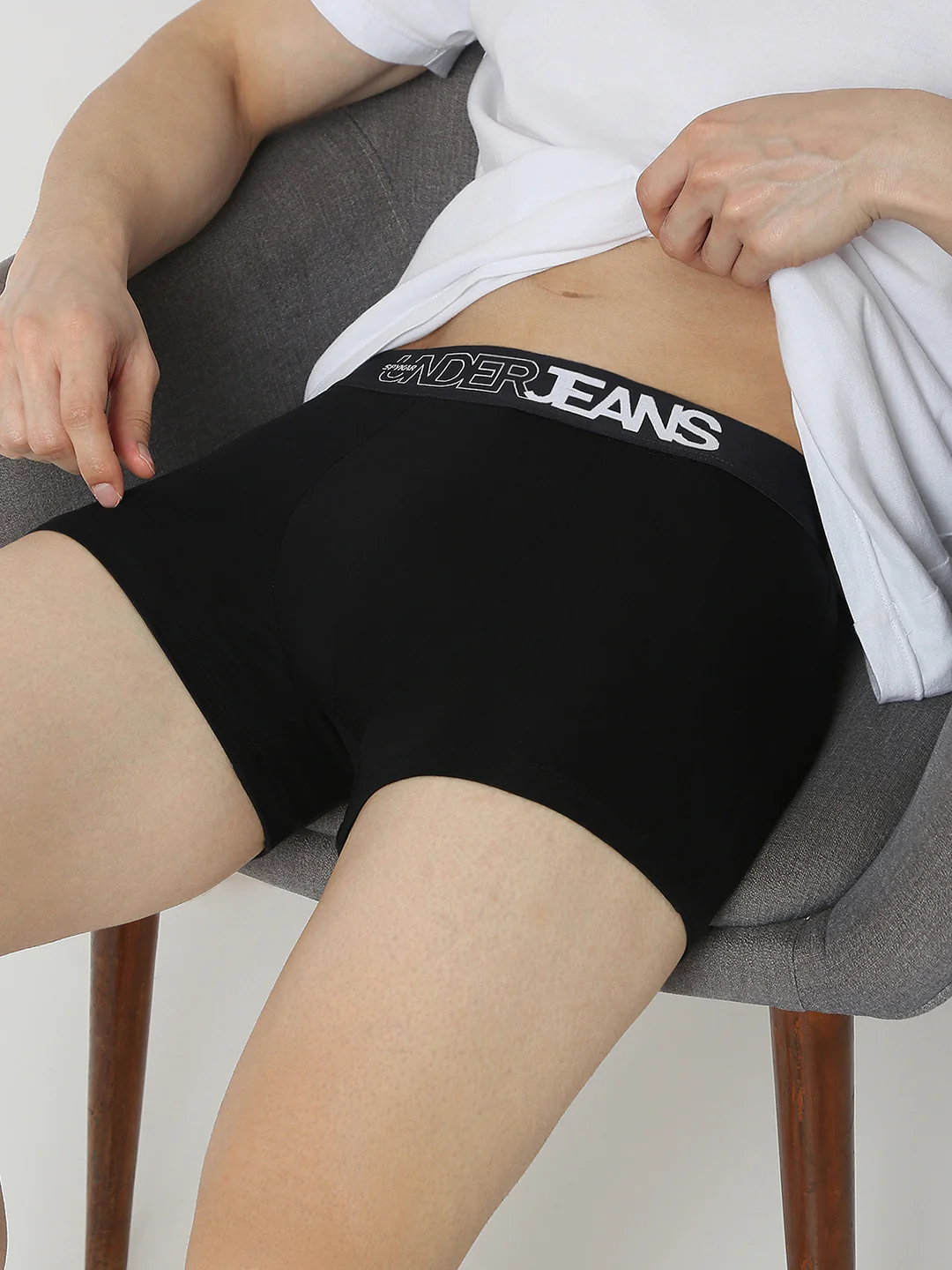Underjeans Pack Of 2 Yellow & Black Trunk - Image 6