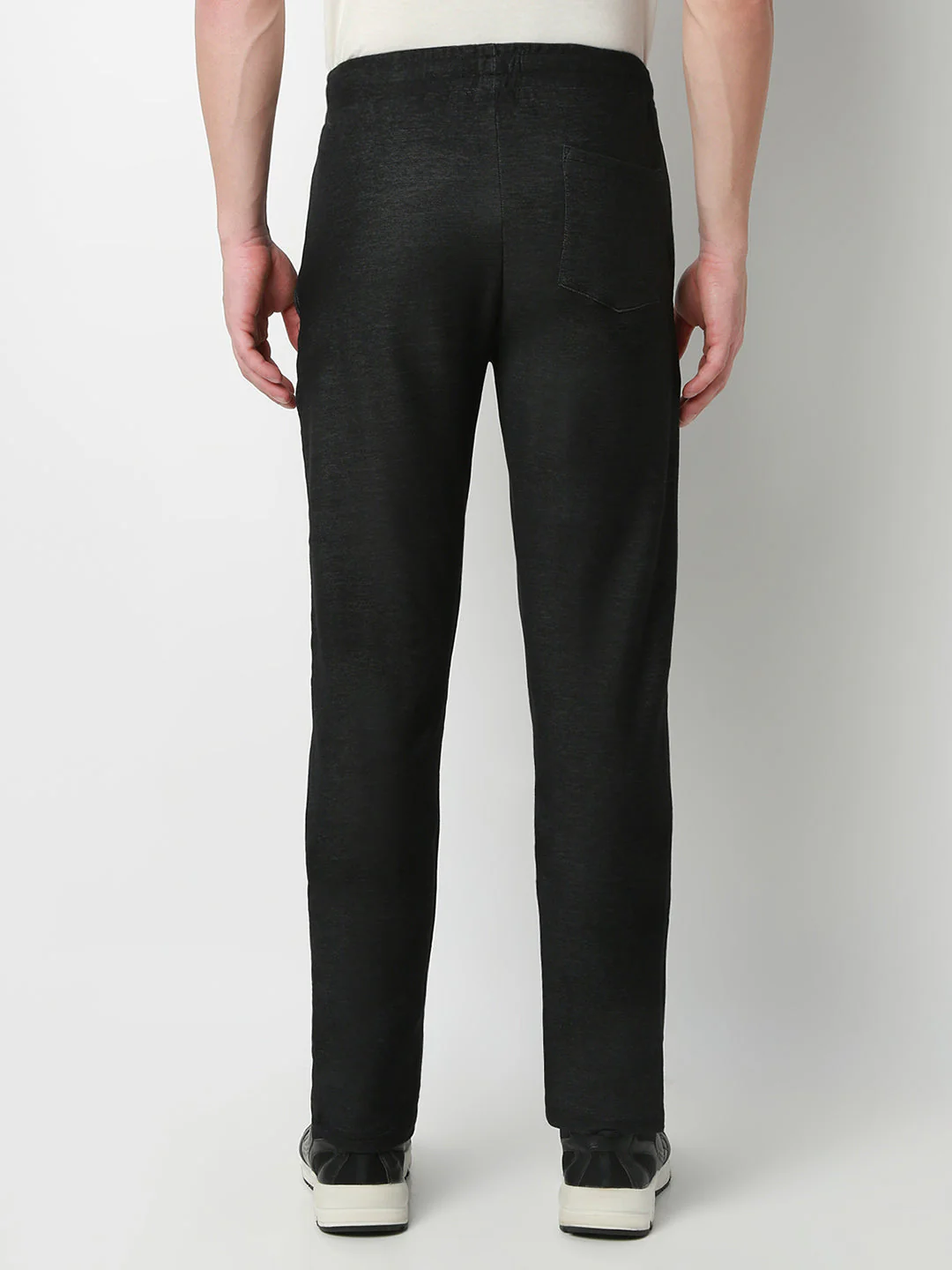 Underjeans Lounge Pant Slim Fit Black Mid-Rise - Image 5