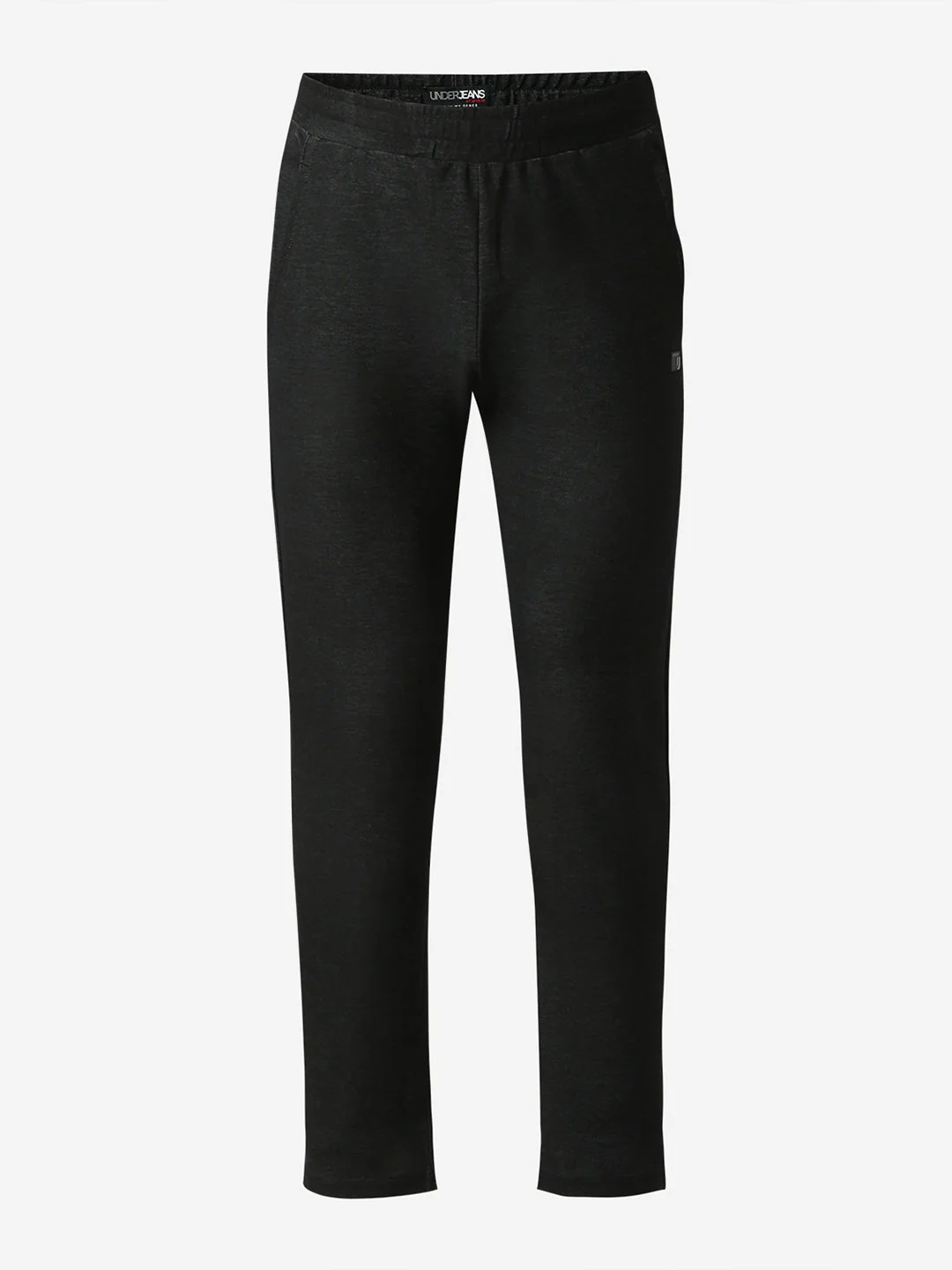 Underjeans Lounge Pant Slim Fit Black Mid-Rise - Image 8