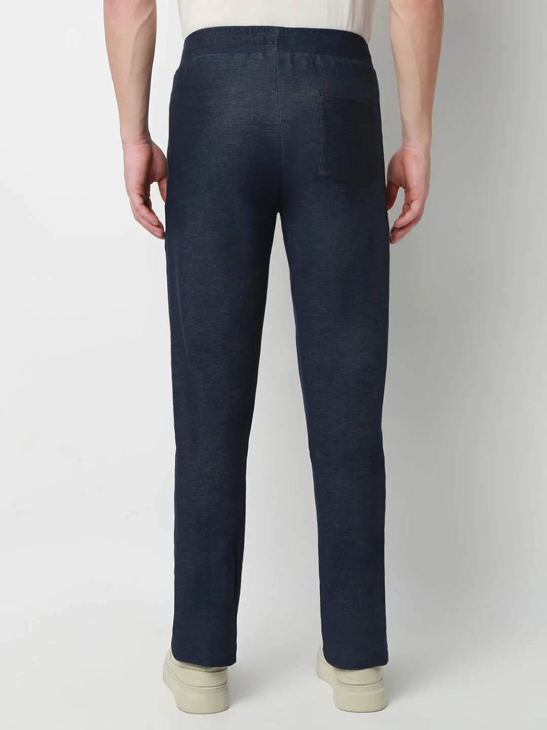 Underjeans Lounge Pant Slim Fit Blue Mid-Rise - Image 5
