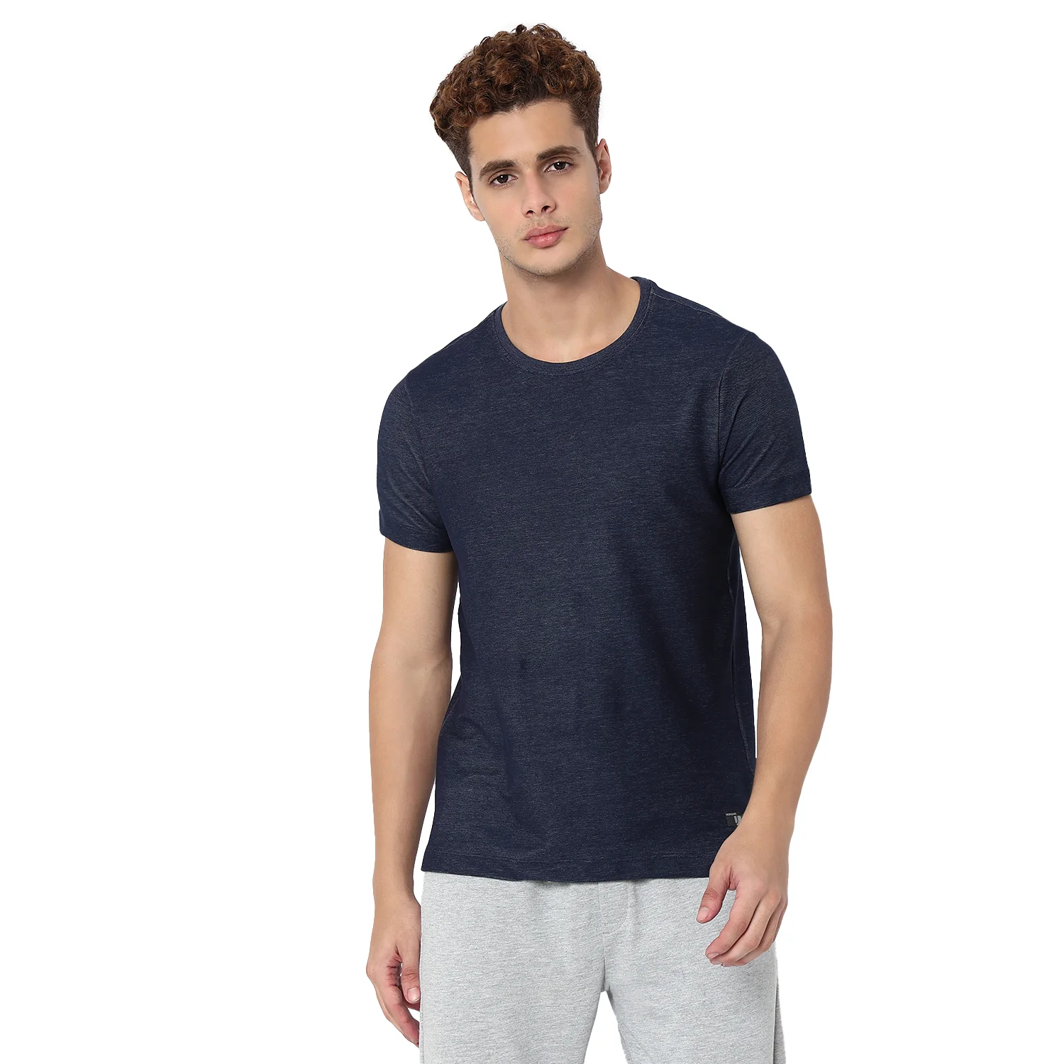 Underjeans T-Shirt Blue Slim Fit - Image 2