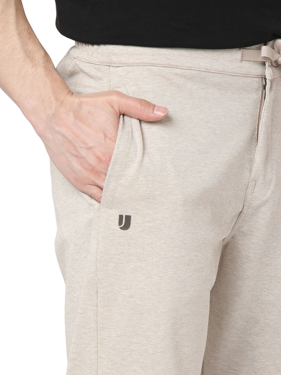 Underjeans Cargo Pant Regular Fit Beige - Image 5