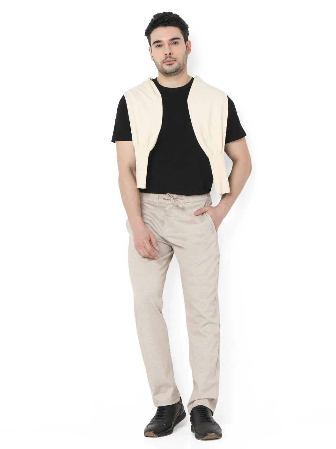 Underjeans Cargo Pant Regular Fit Beige - Image 8