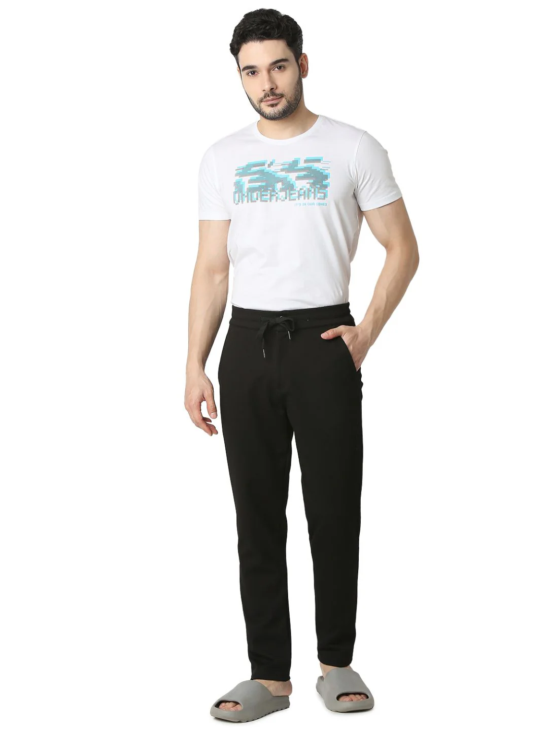 Underjeans Cargo Pant Regular Fit Black - Image 7