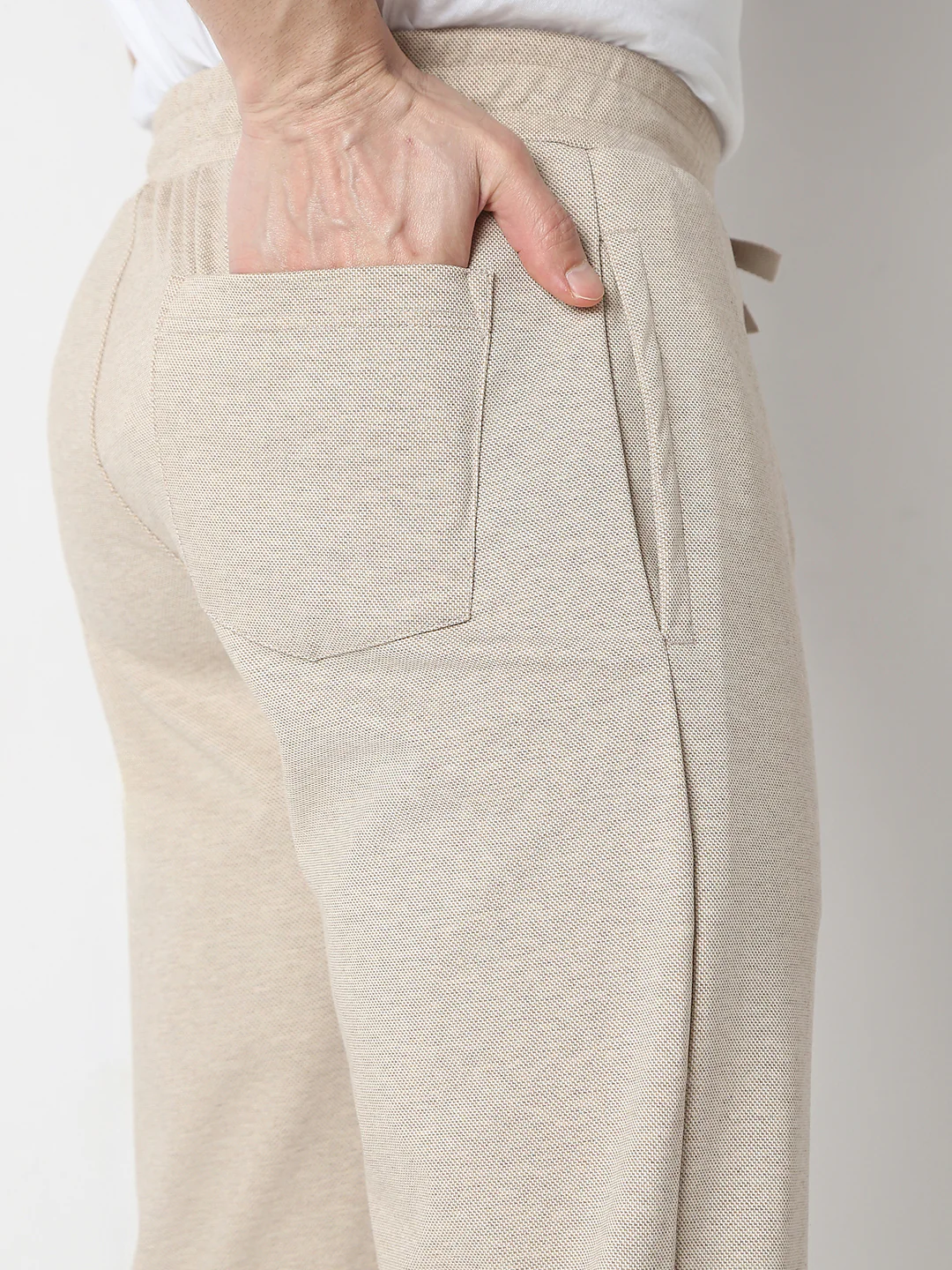 Underjeans Lounge Pant Regular Fit Beige - Image 5