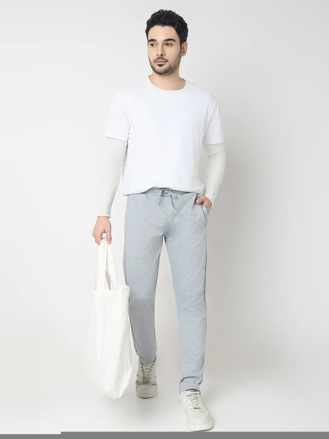 Underjeans Lounge Pant Regular Fit Light Blue - Image 6