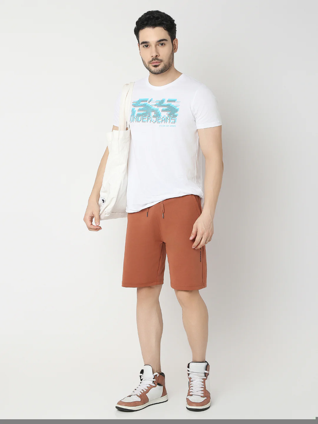 Underjeans Shorts Regular Fit Rust - Image 6