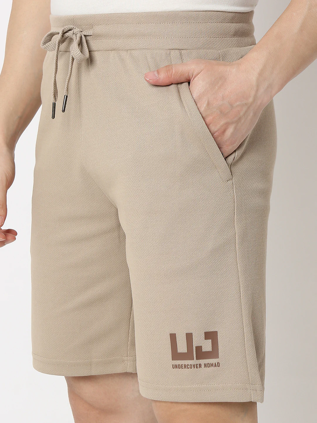 Underjeans Shorts Regular Fit Khaki Mid-Rise - Image 5