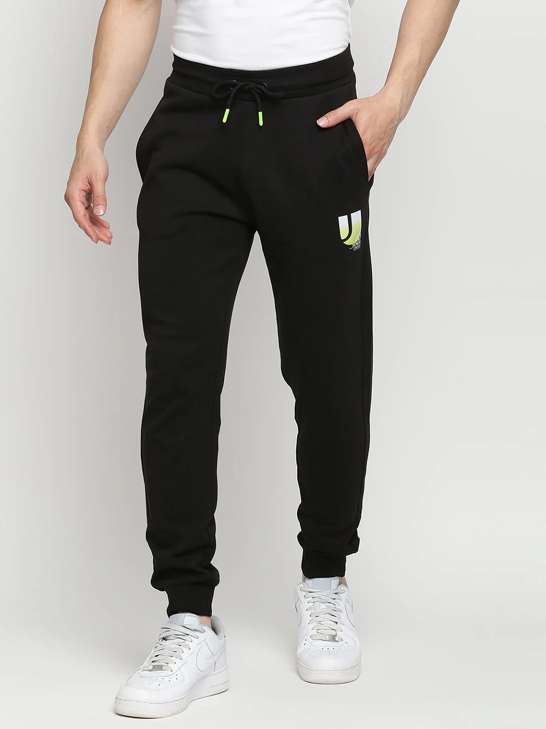 Underjeans Trackpant Black Cotton Blend - Image 2