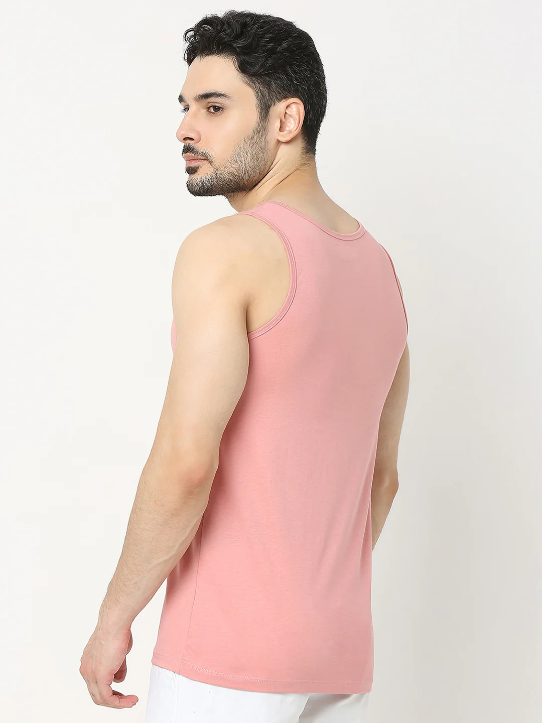 Underjeans Pink Regular Fit Vest - Image 4