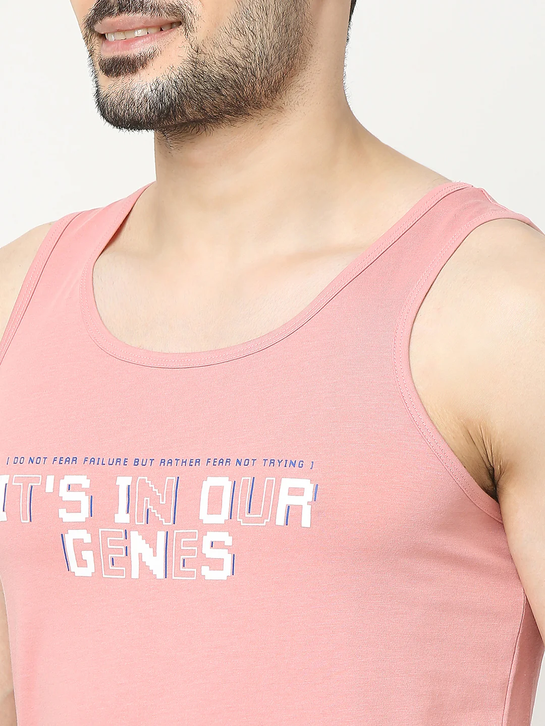 Underjeans Pink Regular Fit Vest - Image 5